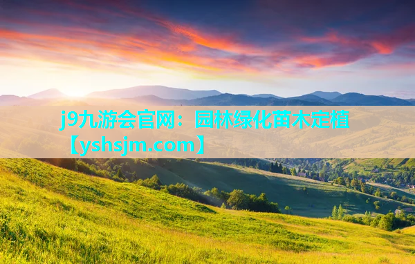 j9九游會官網：園林綠化苗木定植